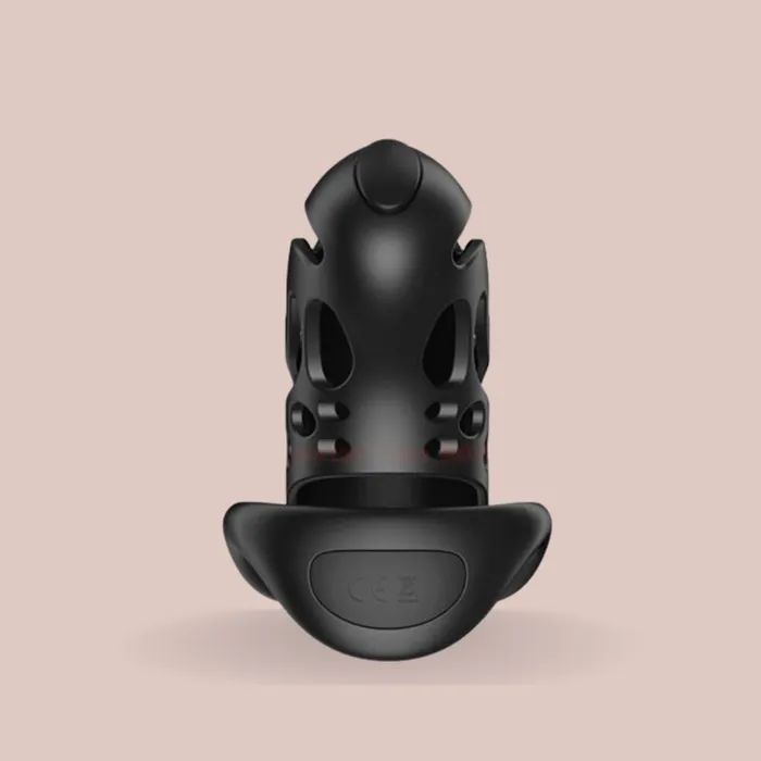 House of Chastity Male Sex Toys LOCKINK SEVANDA NAUTILUS ESTIM ELECTRIC SHOCK REMOTE CONTROL CHASTITY CAGE KIT