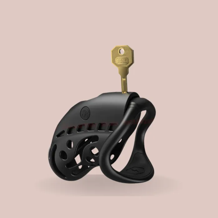 House of Chastity Male Sex Toys LOCKINK SEVANDA NAUTILUS ESTIM ELECTRIC SHOCK REMOTE CONTROL CHASTITY CAGE KIT