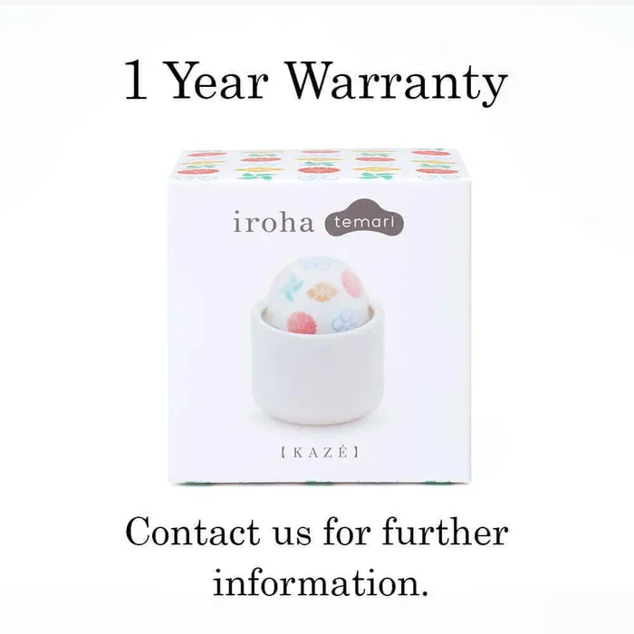 Iroha by Tenga Female Sex Toys Iroha Temari Palm Sized Personal Vibrator Kaze