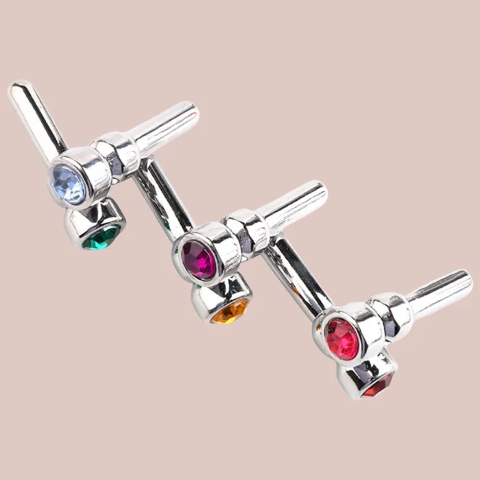Jeweled Urethral Dilator House of Chastity Male Sex Toys