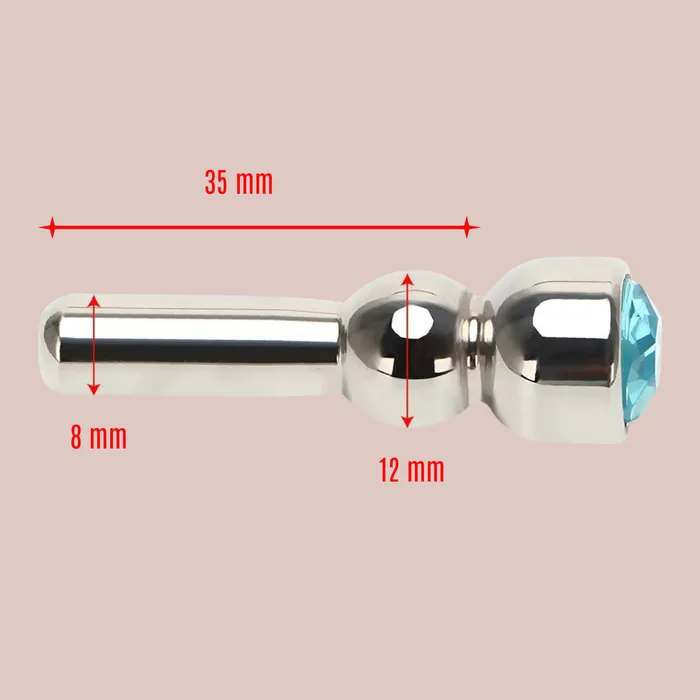 Jeweled Urethral Dilator House of Chastity Male Sex Toys