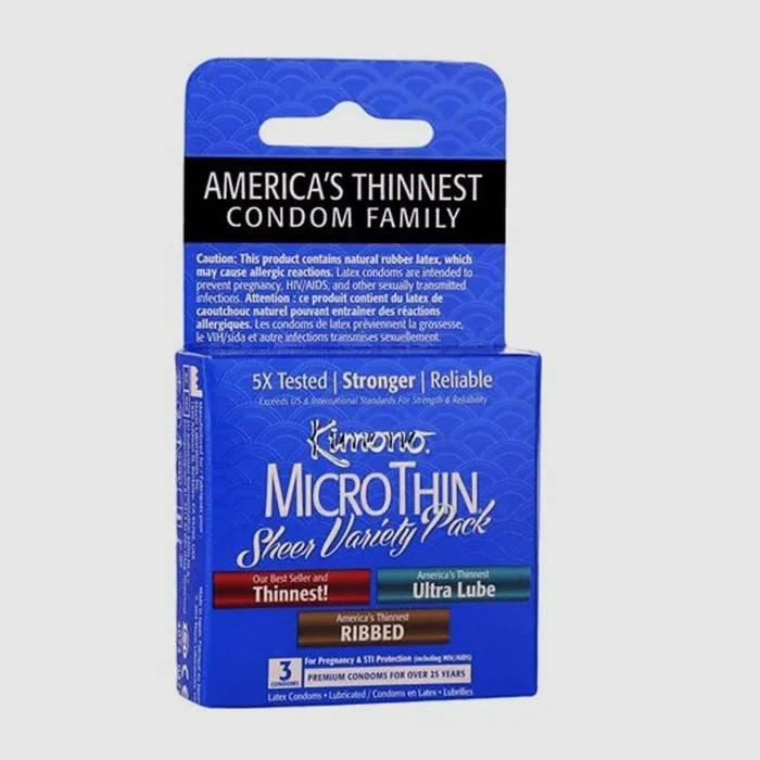 Kimono Micro Thin Sheer Variety 3 Pack Kimono Enhancers