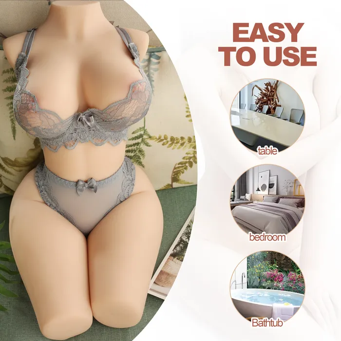 Male Sex Toys 1829LB Sex Doll Torso Male Masturbator with Lifelike Big Boobs Pussy Ass Butt Amwama Male Sex Toys 1829LB Sex Doll Torso Male Masturbator with Lifelike Big Boobs Pussy Ass Butt Amwama