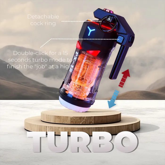 Male Sex Toys FRISKY BUSINESS SG Boom Boom Automatic Men Stroker