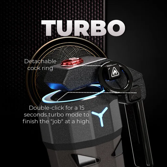 Male Sex Toys FRISKY BUSINESS SG Boom Boom Automatic Men Stroker