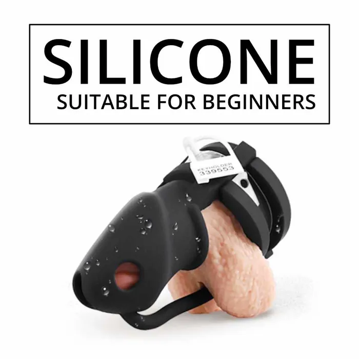 Male Sex Toys FRISKY BUSINESS SG Tender Trap Silicone Chastity Cock Cage