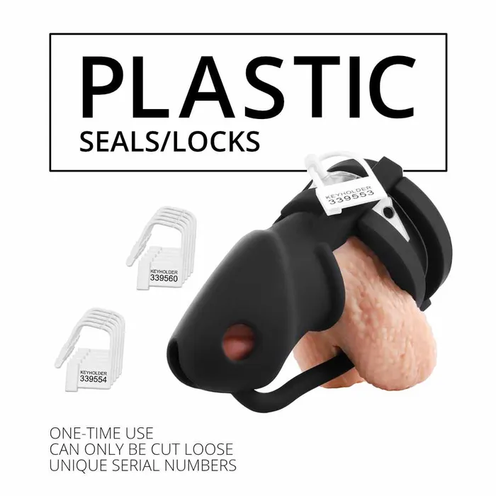 Male Sex Toys FRISKY BUSINESS SG Tender Trap Silicone Chastity Cock Cage