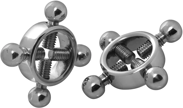 Master Series Anal Master Series Rings of Fire Stainless Steel Nipple Press Set Master Series Anal Master Series Rings of Fire Stainless Steel Nipple Press Set