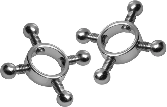 Master Series Anal Master Series Rings of Fire Stainless Steel Nipple Press Set Master Series Anal Master Series Rings of Fire Stainless Steel Nipple Press Set