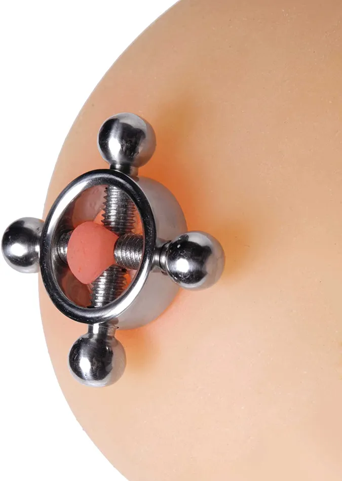 Master Series Anal Master Series Rings of Fire Stainless Steel Nipple Press Set Master Series Anal Master Series Rings of Fire Stainless Steel Nipple Press Set