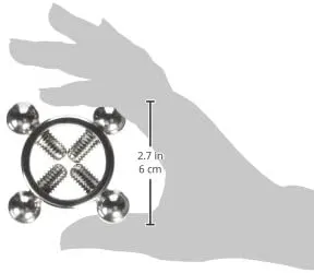 Master Series Anal Master Series Rings of Fire Stainless Steel Nipple Press Set Master Series Anal Master Series Rings of Fire Stainless Steel Nipple Press Set