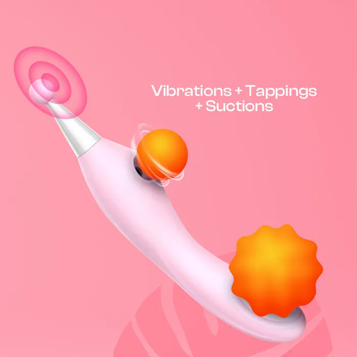 Nana Nuzzle 3in1 Wand Vibrator FRISKY BUSINESS SG Female Sex Toys