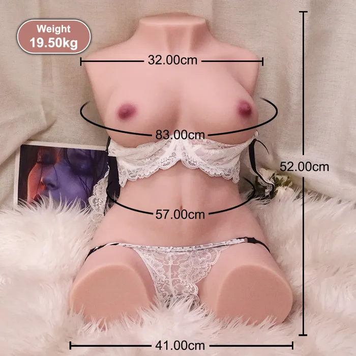 nastnova Male Sex Toys Jessica 43lb Sexy Life Size Best Torso Sex Doll