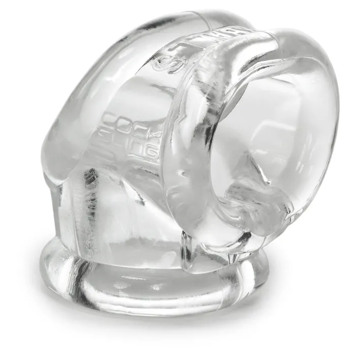 Oxballs Male Sex Toys Oxballs Cocksling 2 Cock Ring Ball Stretcher Clear