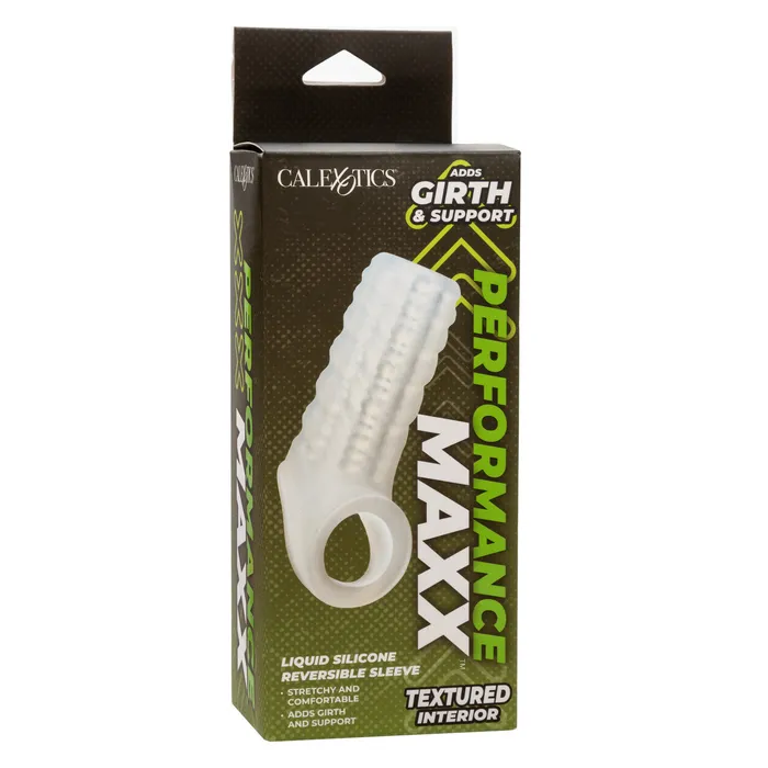 Performance Maxx Liquid Silicone Reversible Sleeve CalExotics Male Sex Toys