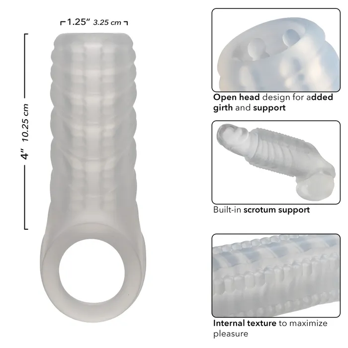 Performance Maxx Liquid Silicone Reversible Sleeve CalExotics Male Sex Toys