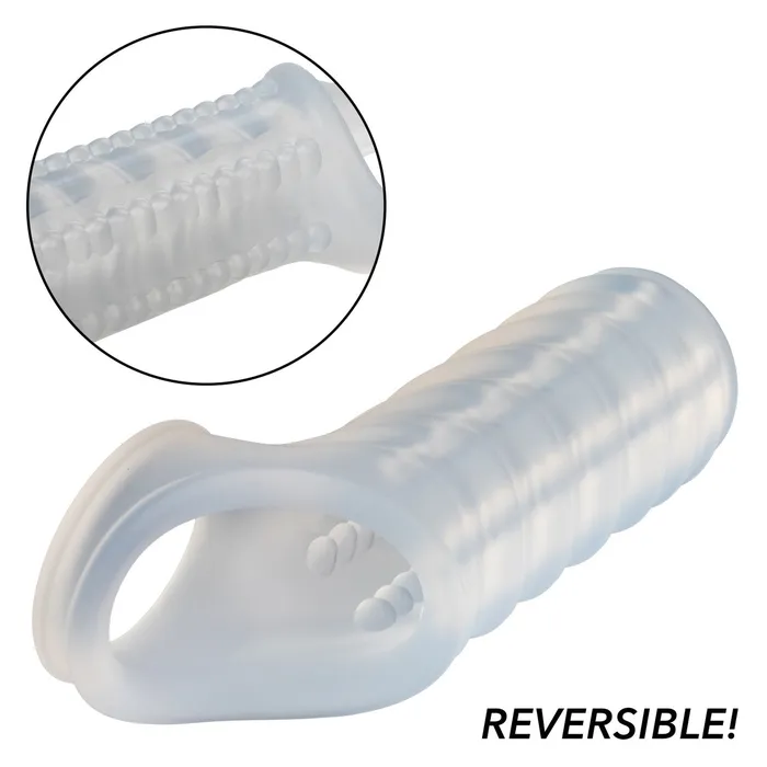 Performance Maxx Liquid Silicone Reversible Sleeve CalExotics Male Sex Toys