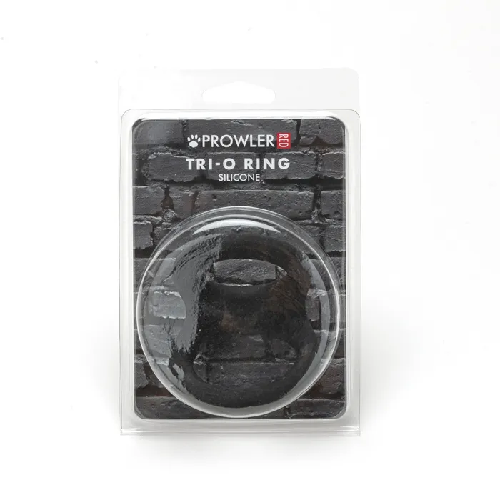 Prowler RED TriO Silicone Cock Ring and Ball Stretcher Prowler RED Male Sex Toys
