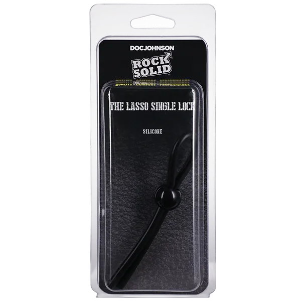 Rock Solid The Lasso Single Lock Black Doc Johnson Dildos Rock Solid The Lasso Single Lock Black Doc Johnson Dildos