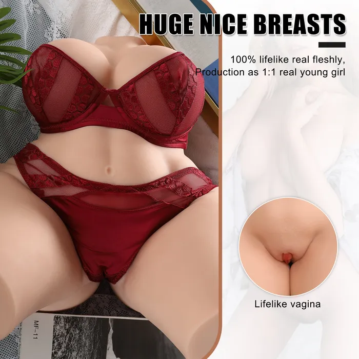 Safystyle Male Sex Toys WATCH VIDEO 2535 lb Chubby ManMale Masturbator Realistic VaginaPussy Torso