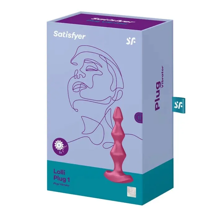 Satisfyer Lolli Plug 1 Vibrating Butt Plug Satisfyer Anal