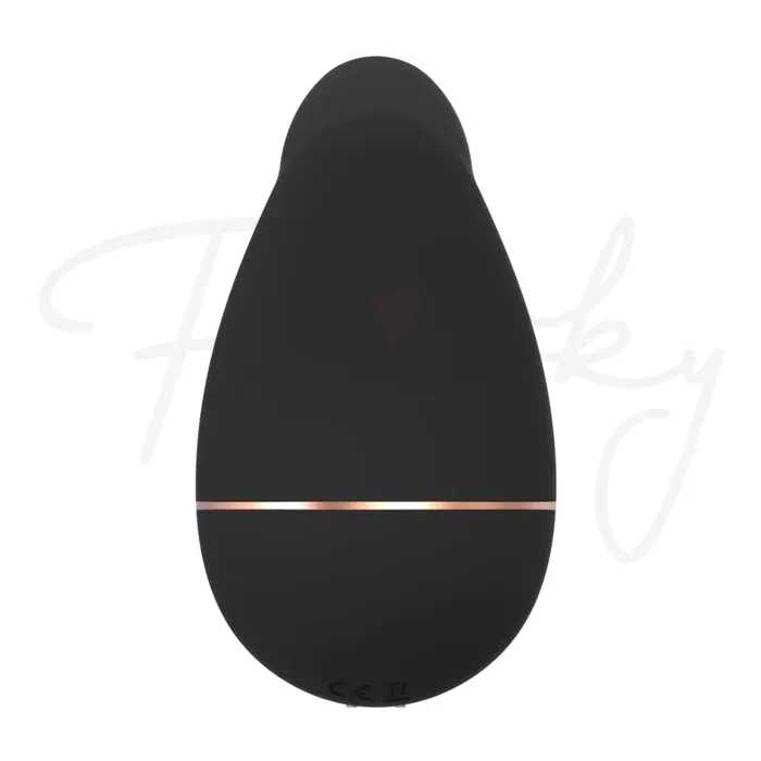 SHOTS Kissable Sucking Vibrator Black SHOTS Vibrators
