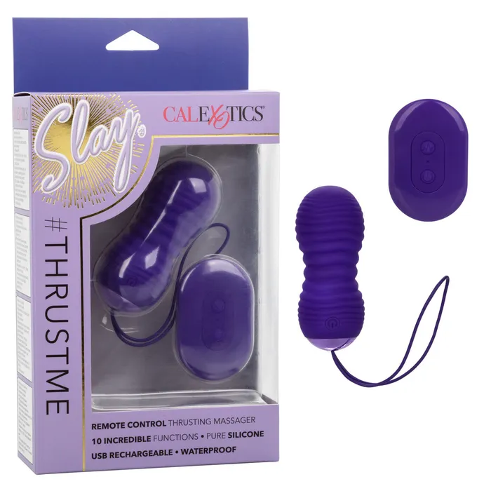 Slay ThrustMe Thrusting Remote Vibrator CalExotics Vibrators