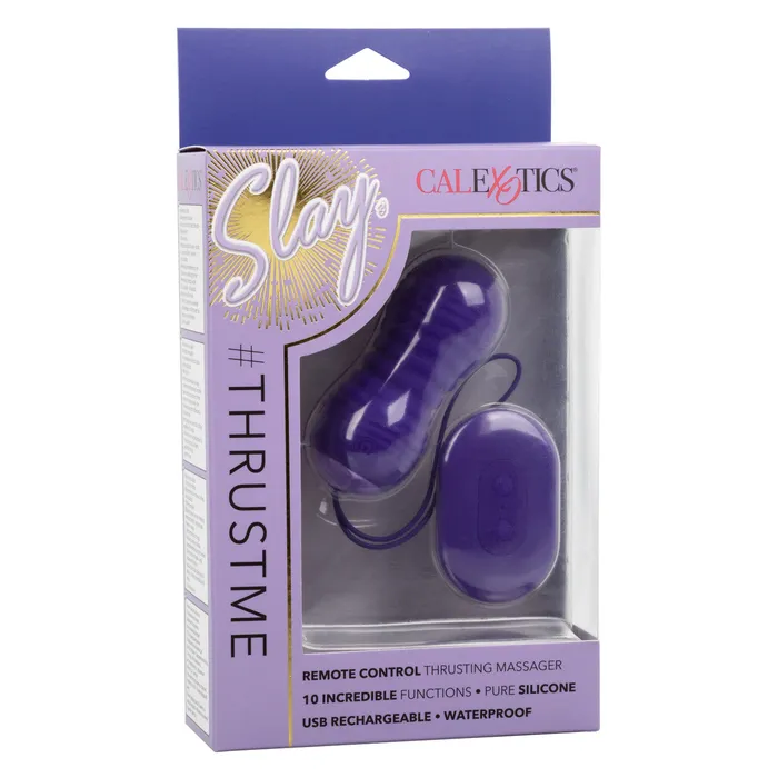 Slay ThrustMe Thrusting Remote Vibrator CalExotics Vibrators