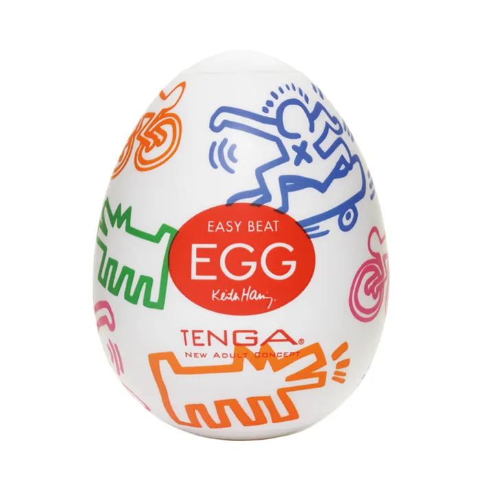 Tenga Female Sex Toys Tenga Keith Haring Egg Street