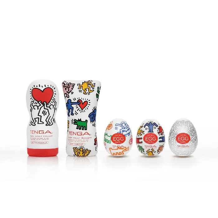 Tenga Female Sex Toys Tenga Keith Haring Egg Street Tenga Female Sex Toys Tenga Keith Haring Egg Street