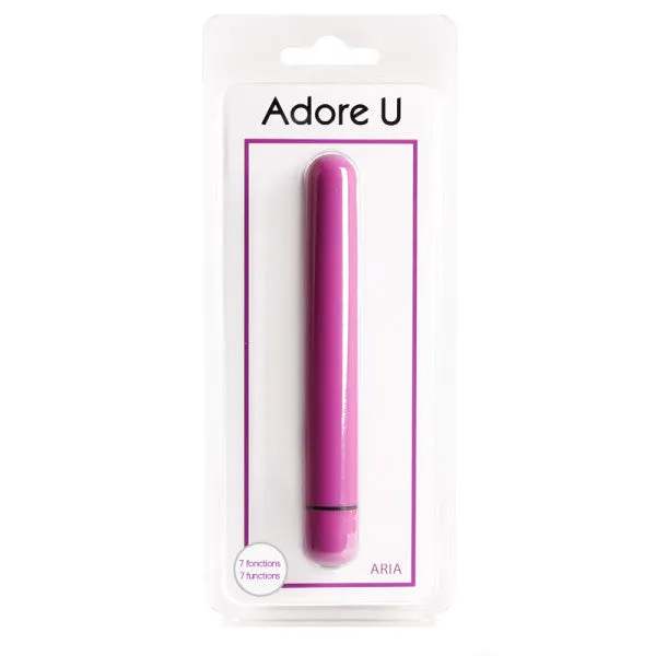 Traveling Tickle Trunk Female Sex Toys Aria 7 Speed Bullet