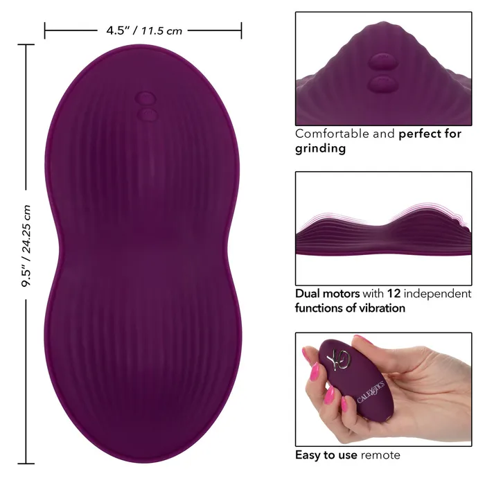 Traveling Tickle Trunk Female Sex Toys Lust Dual Rider with Remote