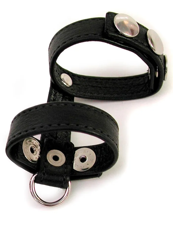vendorunknown Male Sex Toys Leather Cock Harness with DRing