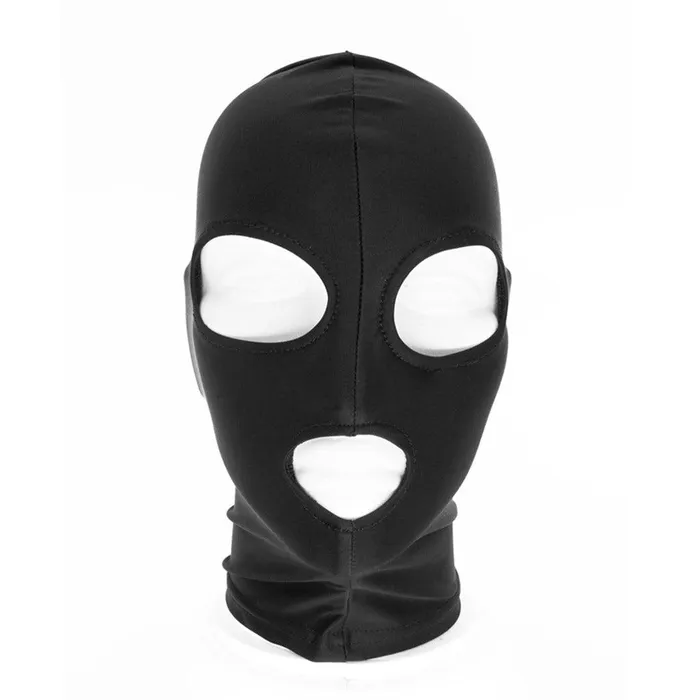 vendorunknown Male Sex Toys Spandex Hood with Open Mouth and Eyes