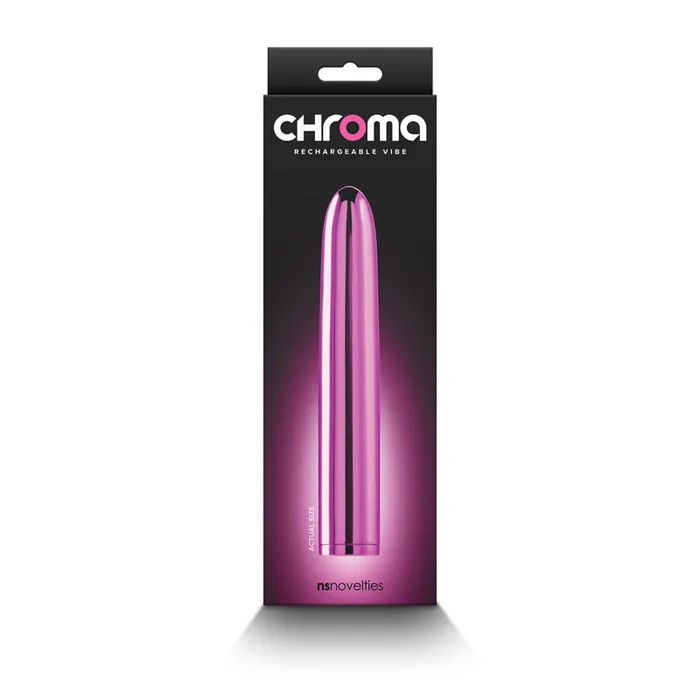 Vibrators NS Novelties Chroma 7 Slim Vibrator Pink