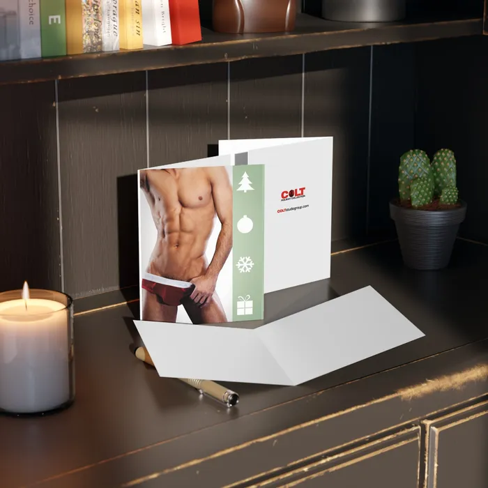 Vibrators Printify COLT Holiday Card Packs Briefs