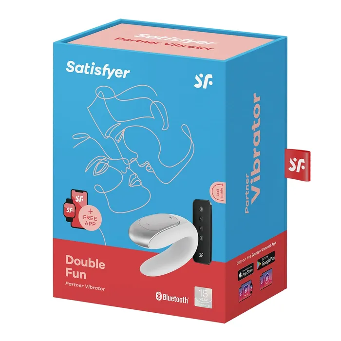 Vibrators Satisfyer Satisfyer Double Fun App Control White