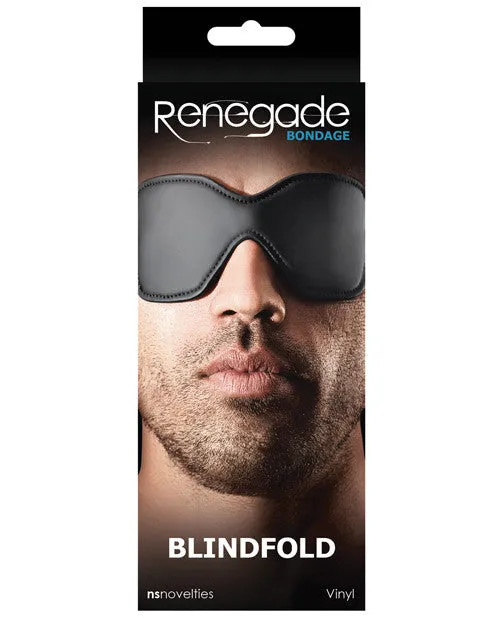 Windsor Wholesale Anal Renegade Vinyl Blindfold Black