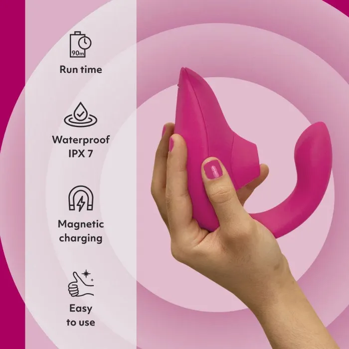 Womanizer Womanizer Blend Vibrant Pink Vibrators