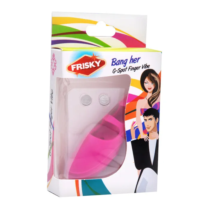 XR Brands Female Sex Toys Bang Her Silicone GSpot Finger Vibe