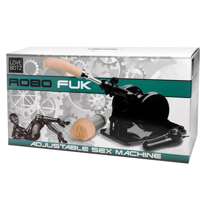 XR Brands Female Sex Toys Robo FUK Adjustable Position Portable Sex Machine