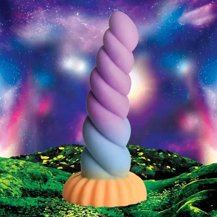 XR Brands Mystique Unicorn Creature Silicone Dildo Dildos