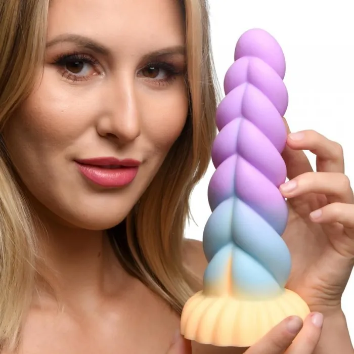 XR Brands Mystique Unicorn Creature Silicone Dildo Dildos