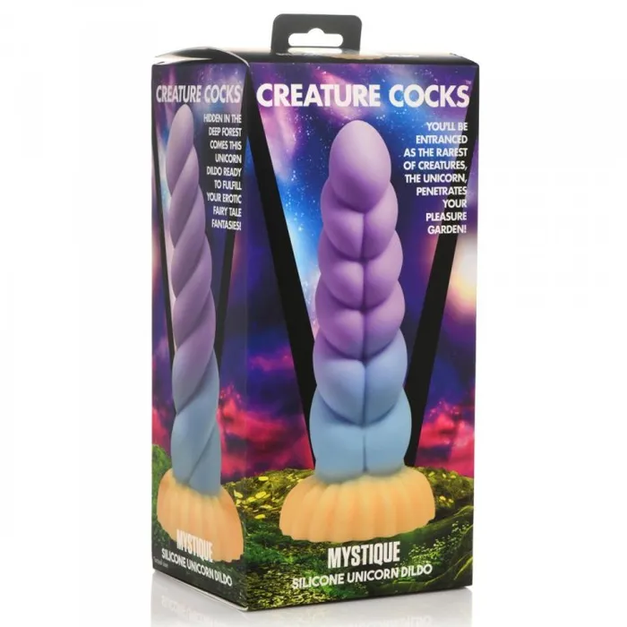 XR Brands Mystique Unicorn Creature Silicone Dildo Dildos