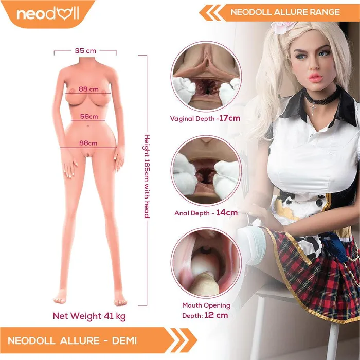 6YE Doll Male Sex Toys Neodoll Allure Demi Realistic Sex Doll 165cm Tan 6YE Doll Male Sex Toys Neodoll Allure Demi Realistic Sex Doll 165cm Tan