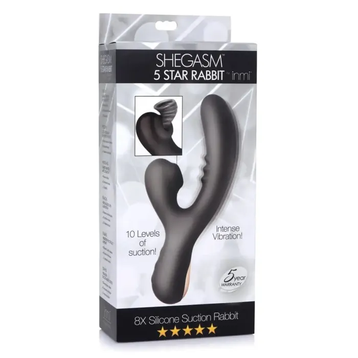 8x Silicone Suction Rabbit inmi Female Sex Toys