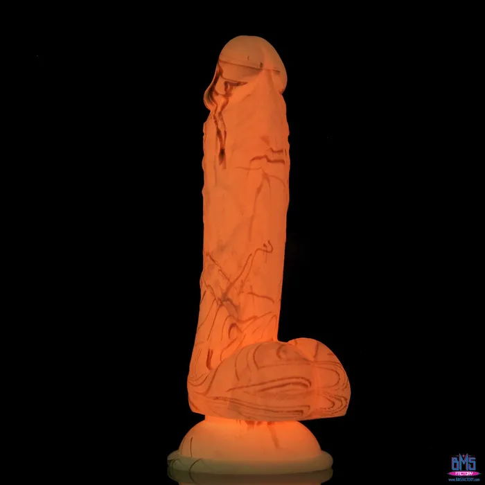 Addiction Dildos Addiction Brandon 75 GlowintheDark Dildo With Balls Pink