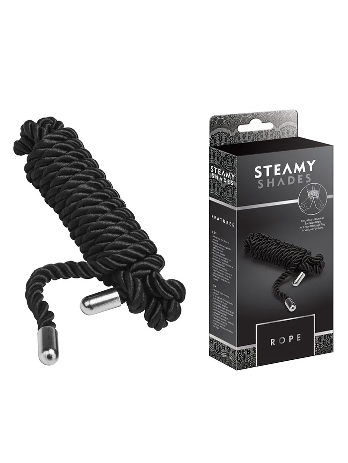 Anal 2m Black Rope Restraints Steamy Shades