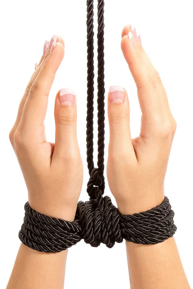 Anal 2m Black Rope Restraints Steamy Shades