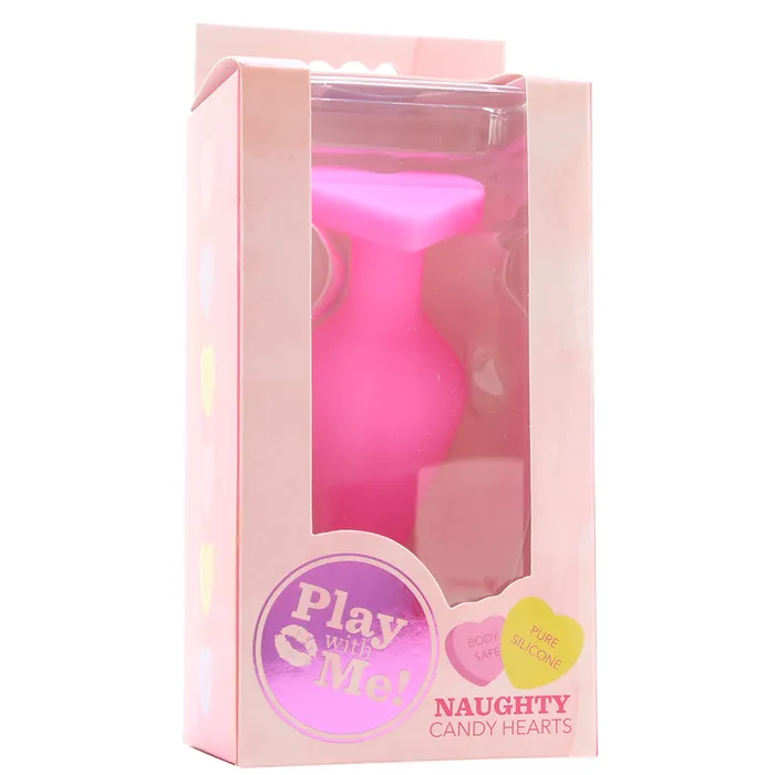 Anal Blush Candy Hearts Be Mine Small Butt Plug in Pink Anal Blush Candy Hearts Be Mine Small Butt Plug in Pink